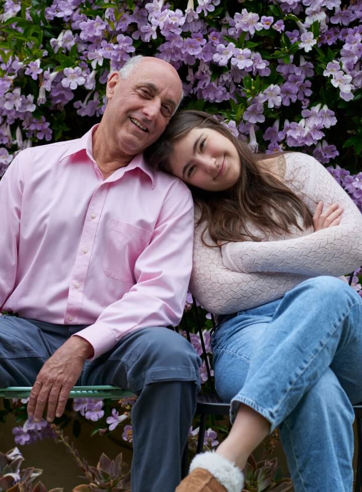 Man and Daugther