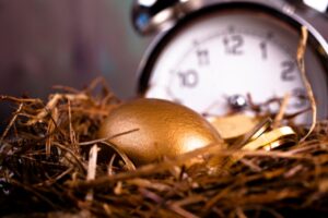 Retirement nest egg.